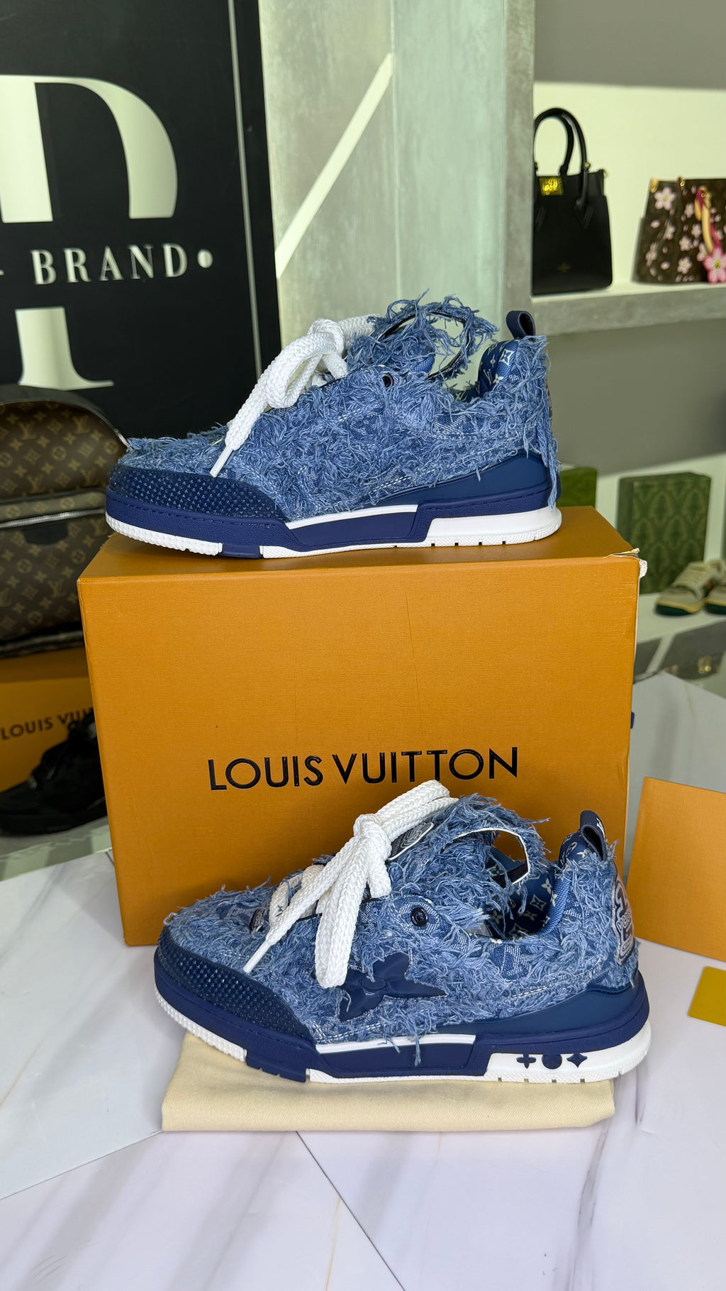 LOUIS VUITTON BLU JEANS